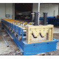 Small K q Span metal roofing 4 shapes Screw Joint Panel Roll Forming Machine With automatic  Bending Curving machine.